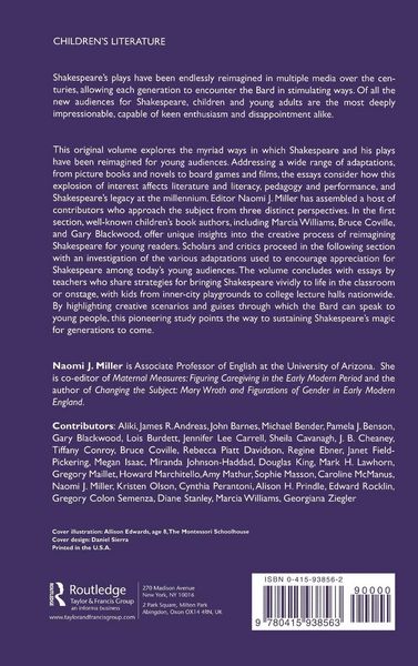 Produktbild: Reimagining Shakespeare for Children and Young Adults