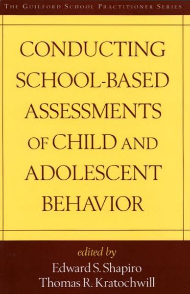Produktbild: Conducting School-Based Assessments of Child and Adolescent Behavior