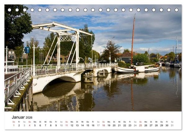 Produktbild: Friesland - Fryslan (Tischkalender 2026 DIN A5 quer), CALVENDO Monatskalender