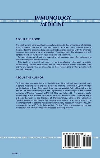 Produktbild: Immunology of Eye Diseases