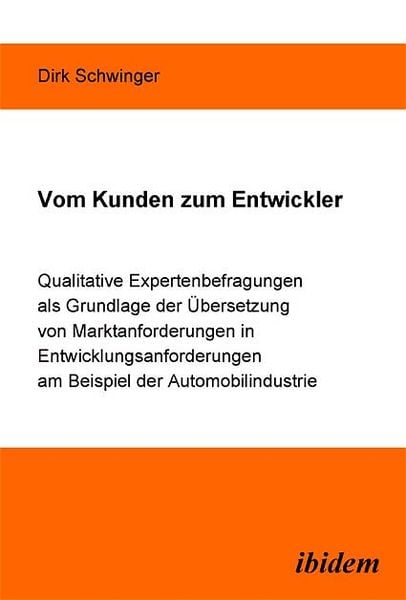 Produktbild: Vom Kunden zum Entwickler