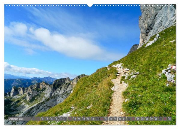 Produktbild: Wege finden immer ein Ziel (Wandkalender 2026 DIN A2 quer), CALVENDO Monatskalender