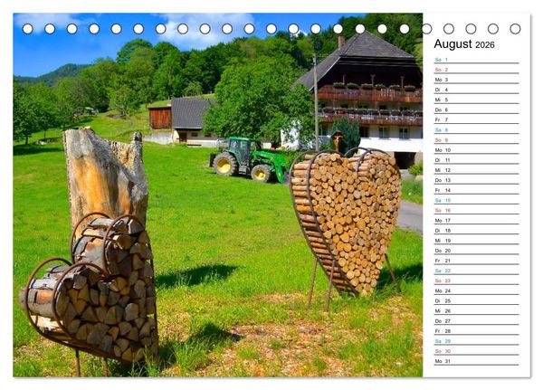 Produktbild: Hochschwarzwald (Tischkalender 2026 DIN A5 quer), CALVENDO Monatskalender