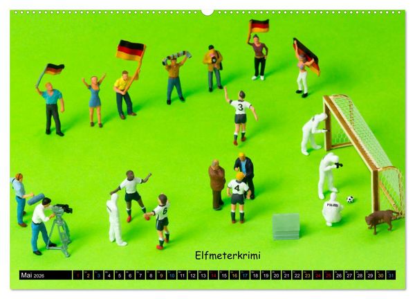 Produktbild: Brokkolif&auml;ller ... und andere Mini-Welten (Wandkalender 2026 DIN A2 quer), CALVENDO Monatskalender