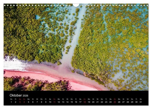 Produktbild: Australien 2026 Kimberley aus der Vogelperspektive (Wandkalender 2026 DIN A3 quer), CALVENDO Monatskalender