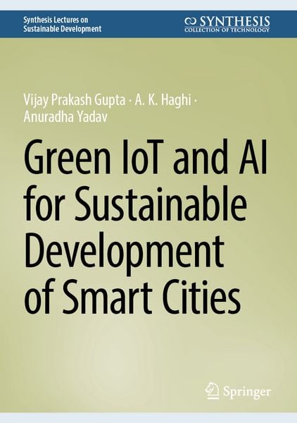 Produktbild: Green IoT and AI for Sustainable Development of Smart Cities