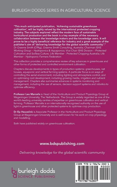 Produktbild: Achieving sustainable greenhouse cultivation