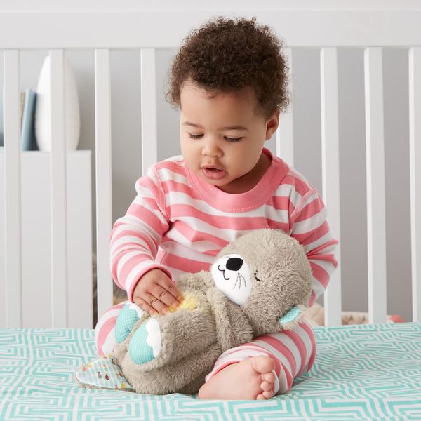 Produktbild: Fisher-Price Schlummer-Otter, Plüsch-Tier Baby, Spieluhr, Kuscheltier