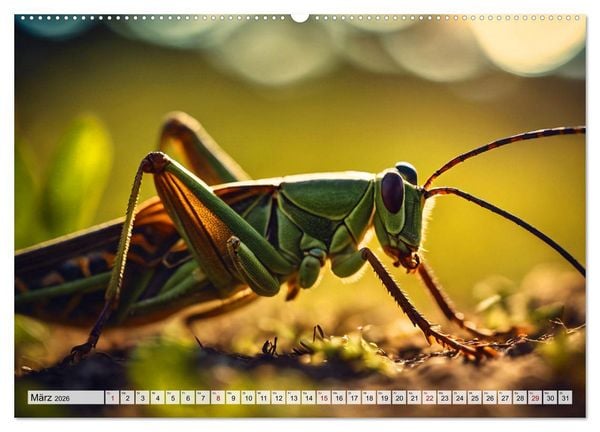 Produktbild: Filigrane Insekten (Wandkalender 2026 DIN A2 quer), CALVENDO Monatskalender