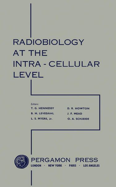 Produktbild: Proceedings of a Conference on Radiobiology at the Intra - Cellular Level