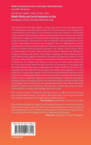 Produktbild: Mobile Media and Social Intimacies in Asia