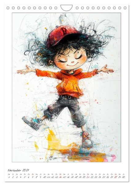 Produktbild: Kleine Chaoten (Wandkalender 2027 DIN A4 hoch), CALVENDO Monatskalender