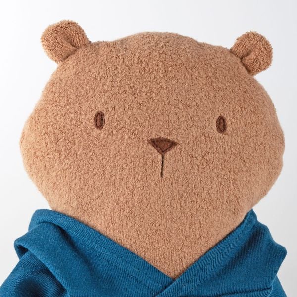 Produktbild: Sigikid 52933 - Kuschelfreunde Mister O Lui blauer Hoodie, Mister O Lui