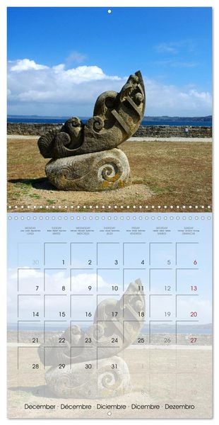 Produktbild: Fl&acirc;ner &agrave; Camaret-sur-Mer (Calendrier mural carr&eacute; 2026 30x30 cm) Calendrier double avec une page pour vos prises de notes