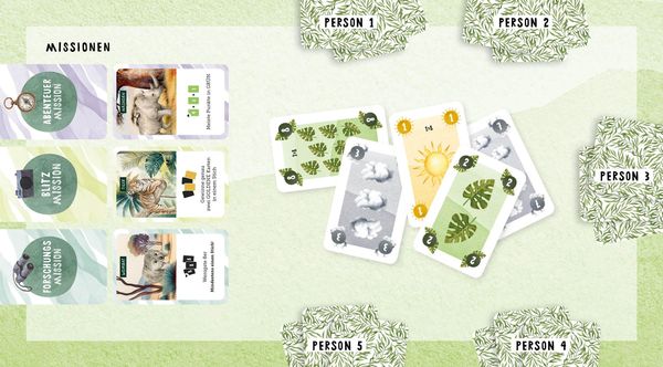 Produktbild: Kartenspiel: Mission: Wild Life