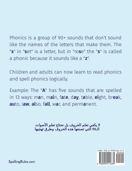 Produktbild: English Phonics for Arabic Speakers