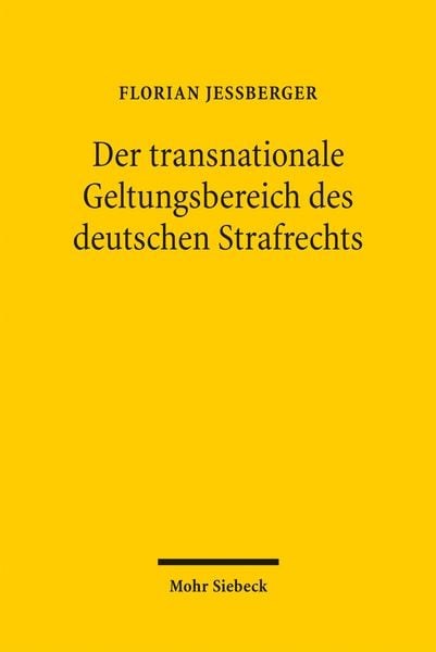 Produktbild: Der transnationale Geltungsbereich des deutschen Strafrechts