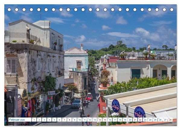 Produktbild: Ischia - Italien (Tischkalender 2026 DIN A5 quer), CALVENDO Monatskalender