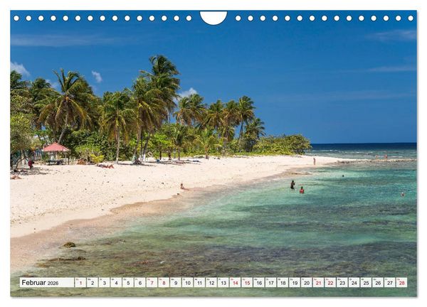 Produktbild: Karibik - Guadeloupe (Wandkalender 2026 DIN A4 quer), CALVENDO Monatskalender