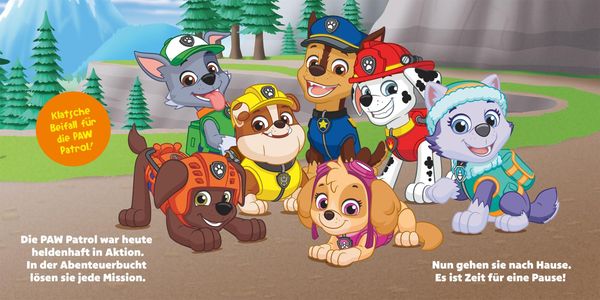 Produktbild: PAW Patrol Pappbilderbuch: Ab ins Bett, PAW Patrol!