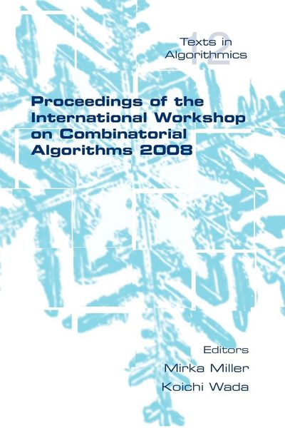 Produktbild: Proceedings of the International Workshop on Combinatorial Algorithms 2008