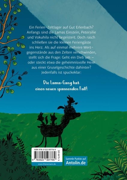 Produktbild: Die Lama-Gang. Mit Herz & Spucke 3: Drei gegen Spukerei