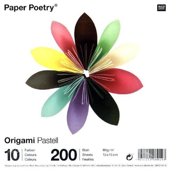 Produktbild: ORIGAMI PASTELL, 15 X 15 CM
