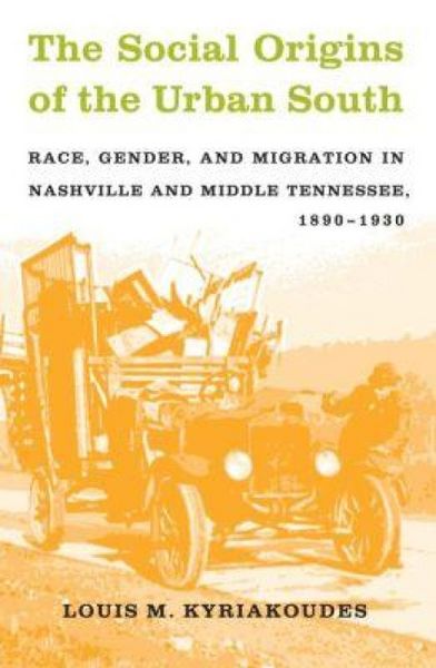 Produktbild: The Social Origins of the Urban South