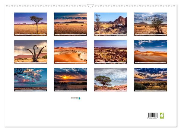 Produktbild: Namibia - Farben und Licht (Wandkalender 2026 DIN A2 quer), CALVENDO Monatskalender
