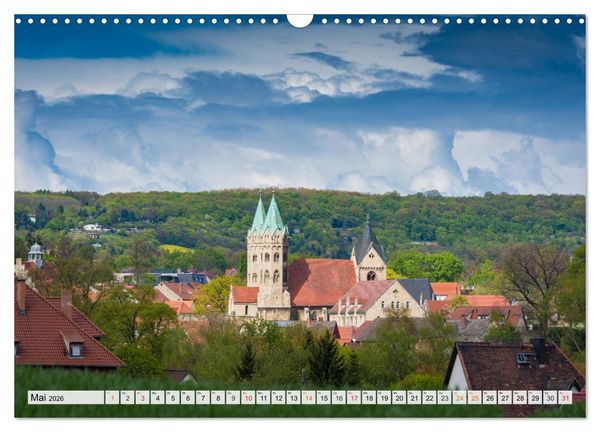 Produktbild: Willkommen im Burgenlandkreis (Wandkalender 2026 DIN A3 quer), CALVENDO Monatskalender