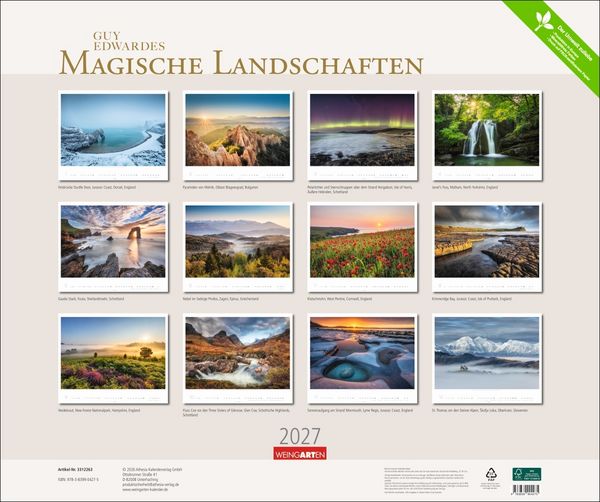 Produktbild: Magische Landschaften 2027