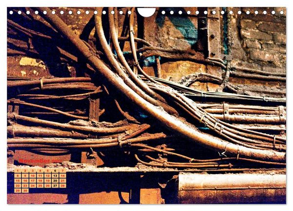 Produktbild: Metallwelt (Wandkalender 2027 DIN A4 quer), CALVENDO Monatskalender