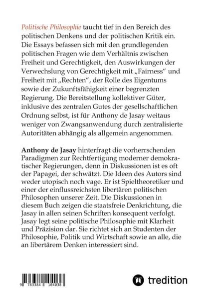 Produktbild: Politische Philosophie