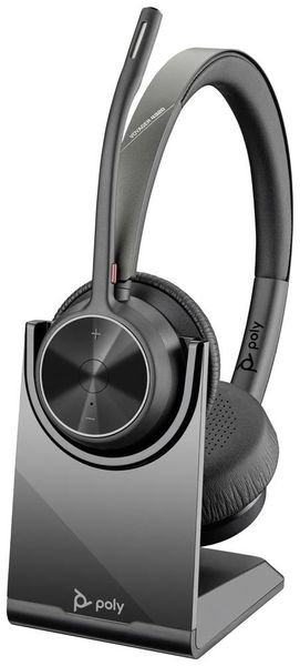Produktbild: HP Poly Voyager 4320 USB-C Headset +BT700 Dongle On Ear Headset Bluetooth&reg; Stereo Schwarz Noise Cancelling Computer