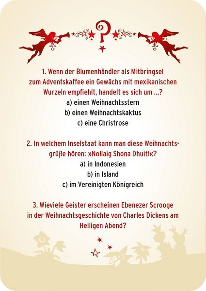 Produktbild: Das Weihnachtsquiz