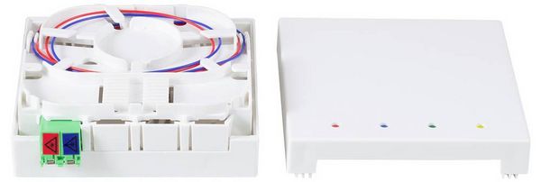 Produktbild: LogiLink FB2LC60 Glasfaser LWL Anschlusskabel 60m Wei&szlig;