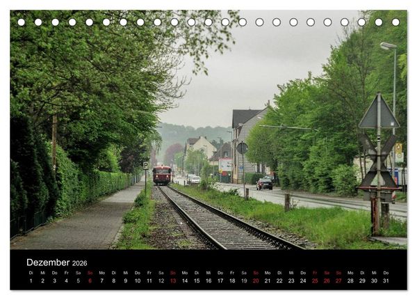 Produktbild: Der Nebenbahnretter (Tischkalender 2026 DIN A5 quer), CALVENDO Monatskalender