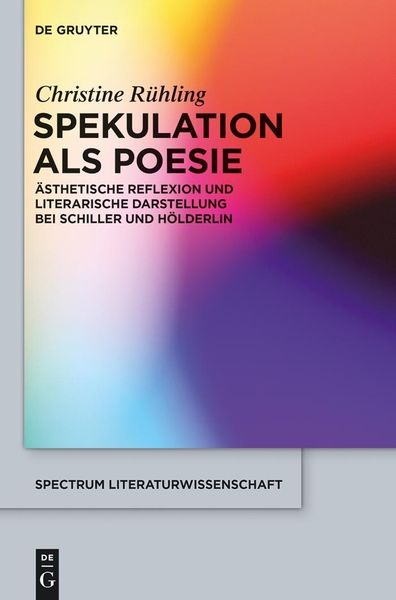 Produktbild: Spekulation als Poesie