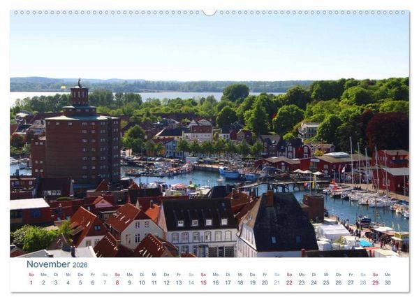 Produktbild: Eckernf&ouml;rde 2026. Impressionen rund um den Hafen (hochwertiger Premium Wandkalender 2026 DIN A2 quer), Kunstdruck in Hochglanz