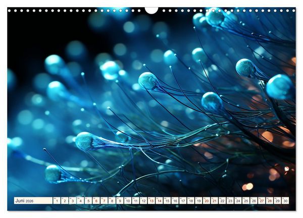 Produktbild: Wunderwelt Mikrokosmos (Wandkalender 2026 DIN A3 quer), CALVENDO Monatskalender