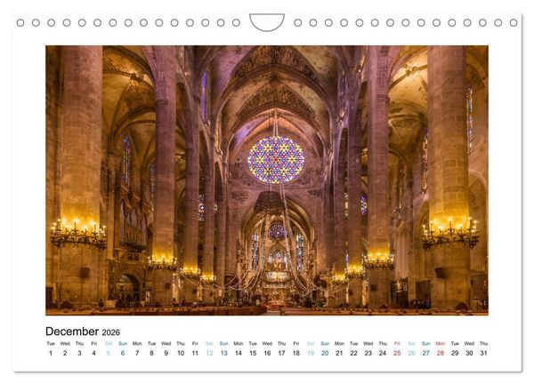 Produktbild: Longing for Mallorca (Wall Calendar 2026 DIN A4 landscape), CALVENDO 12 Month Wall Calendar