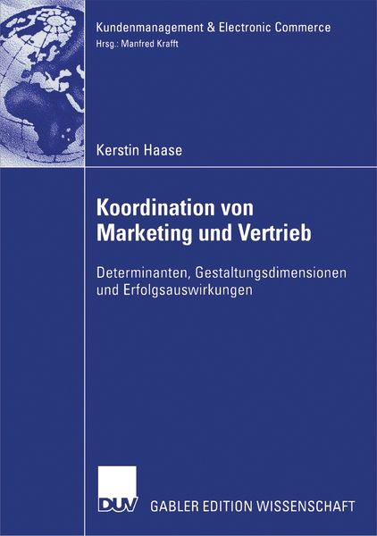 Produktbild: Koordination von Marketing und Vertrieb