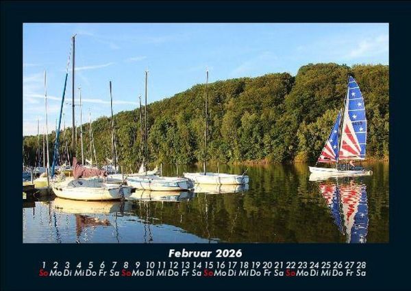 Produktbild: Die Seen der Erde 2026 Fotokalender DIN A5