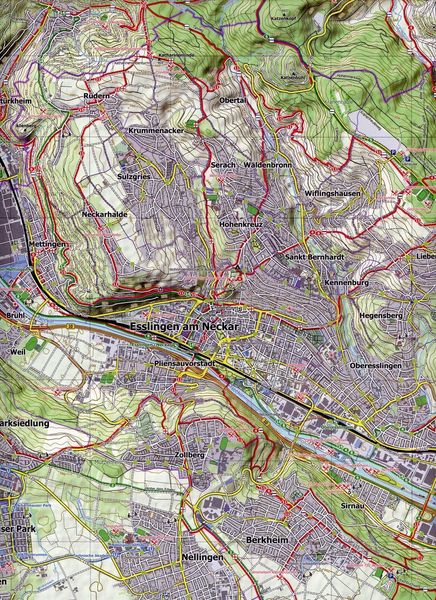 Produktbild: Stuttgart S&uuml;dost 1 : 25 000