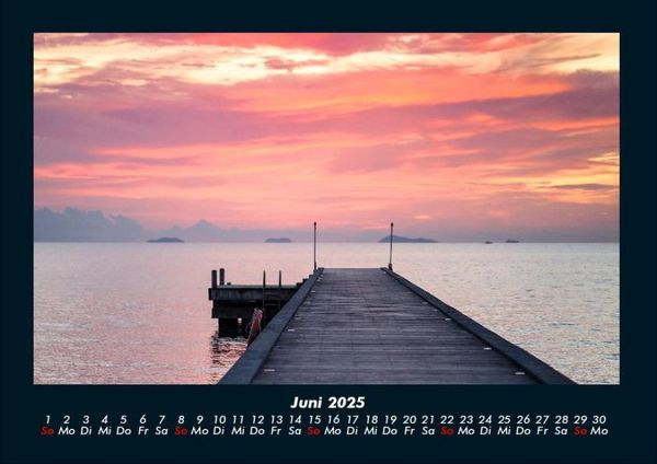 Produktbild: Tage am See 2025 Fotokalender DIN A4