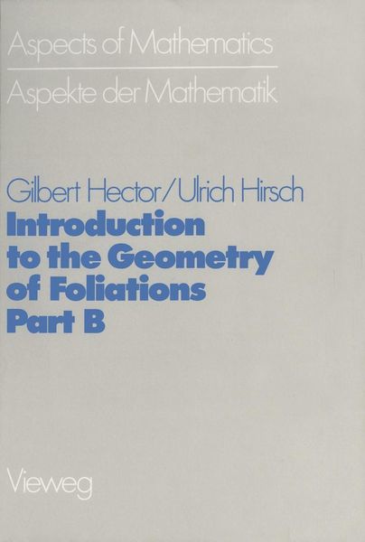 Produktbild: Introduction to the Geometry of Foliations, Part B
