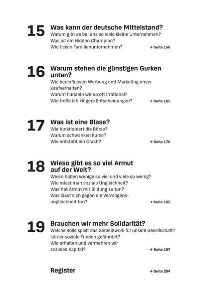Produktbild: Was du schon immer &uuml;ber Wirtschaft wissen wolltest