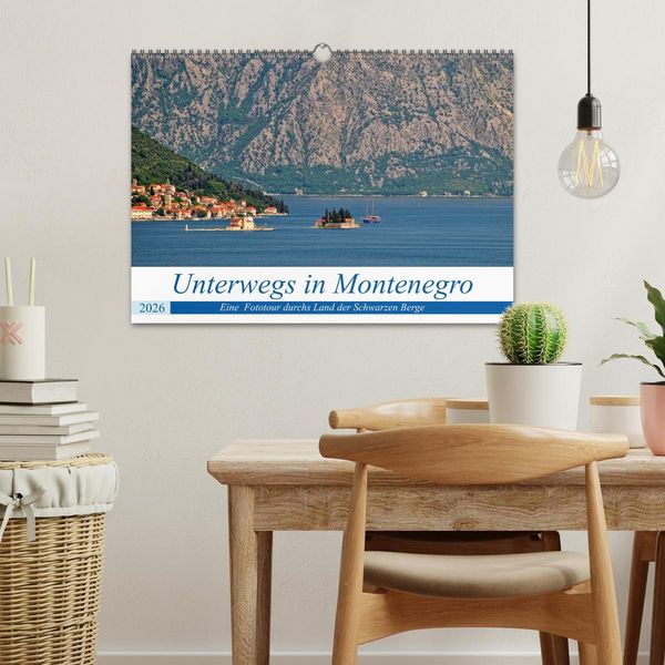 Produktbild: Unterwegs in Montenegro (Wandkalender 2026 DIN A3 quer), CALVENDO Monatskalender