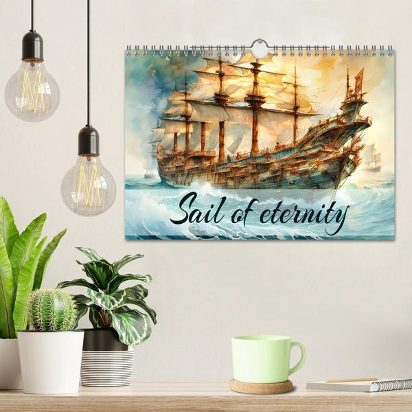 Produktbild: Sail of eternity (Wall Calendar 2026 DIN A4 landscape), CALVENDO 12 Month Wall Calendar