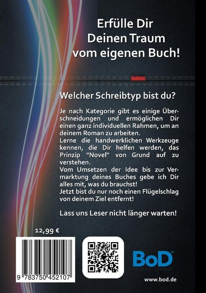 Produktbild: Coachingbook Novelwriting